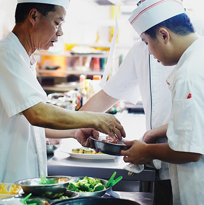 Köche in der Küche