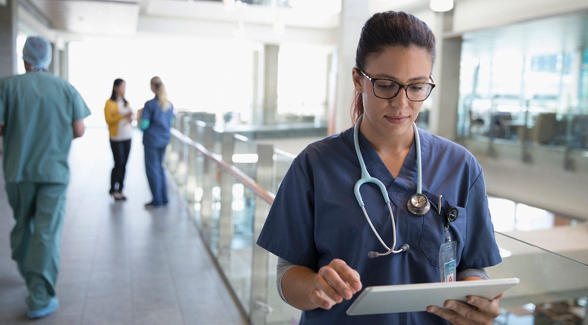 Ärztin im Krankenhaus