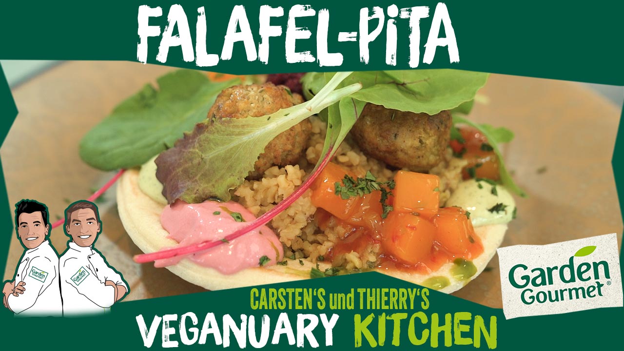 Falafel Pita mal anders