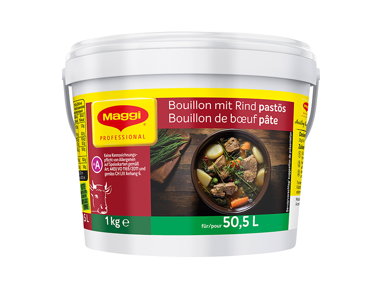 MAGGI Bouillon mit Rind pastös 1kg