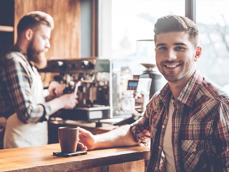 Kaffee Bohnen Barista