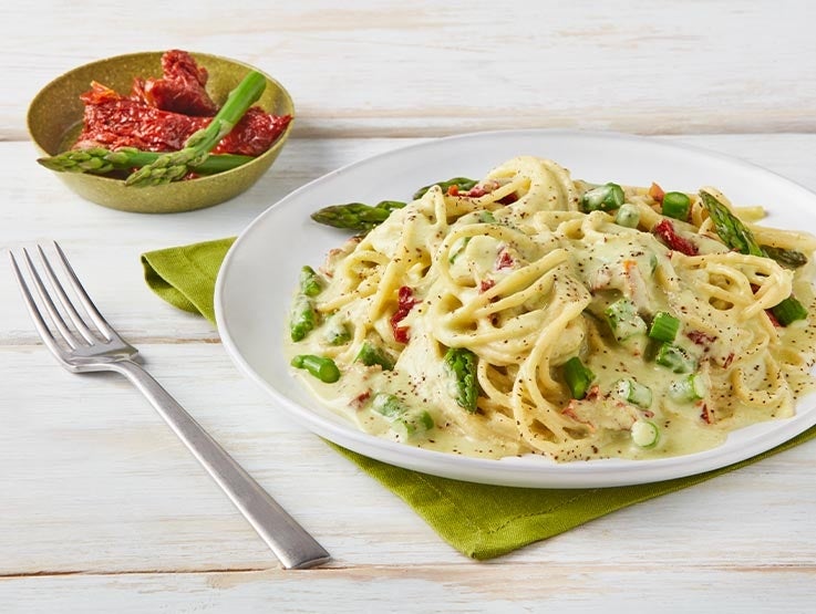 Spaghetti Basilikum Sauce