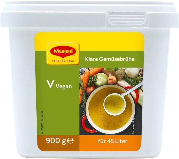 MAGGI Klare Gemüsebrühe 900 g, 15 kg | Nestlé Professional