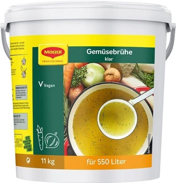 Klare Gemüsebrühe 11 kg