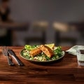GARDEN GOURMET Linsenburger mit Salat