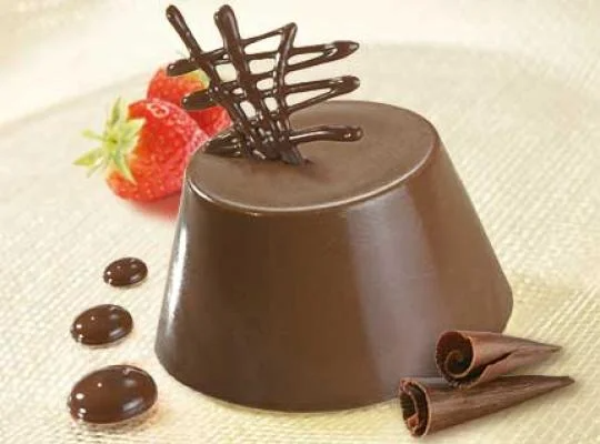 Schokoladen Zimt Panna Cotta