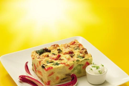 Broccoli-Schinkenauflauf