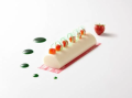 Biskuit-Erdbeer-Topfenroulade